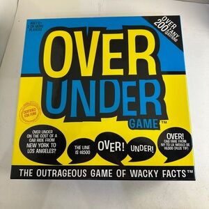 Over Under Game: The Outrageous Game of Wacky Facts Complete